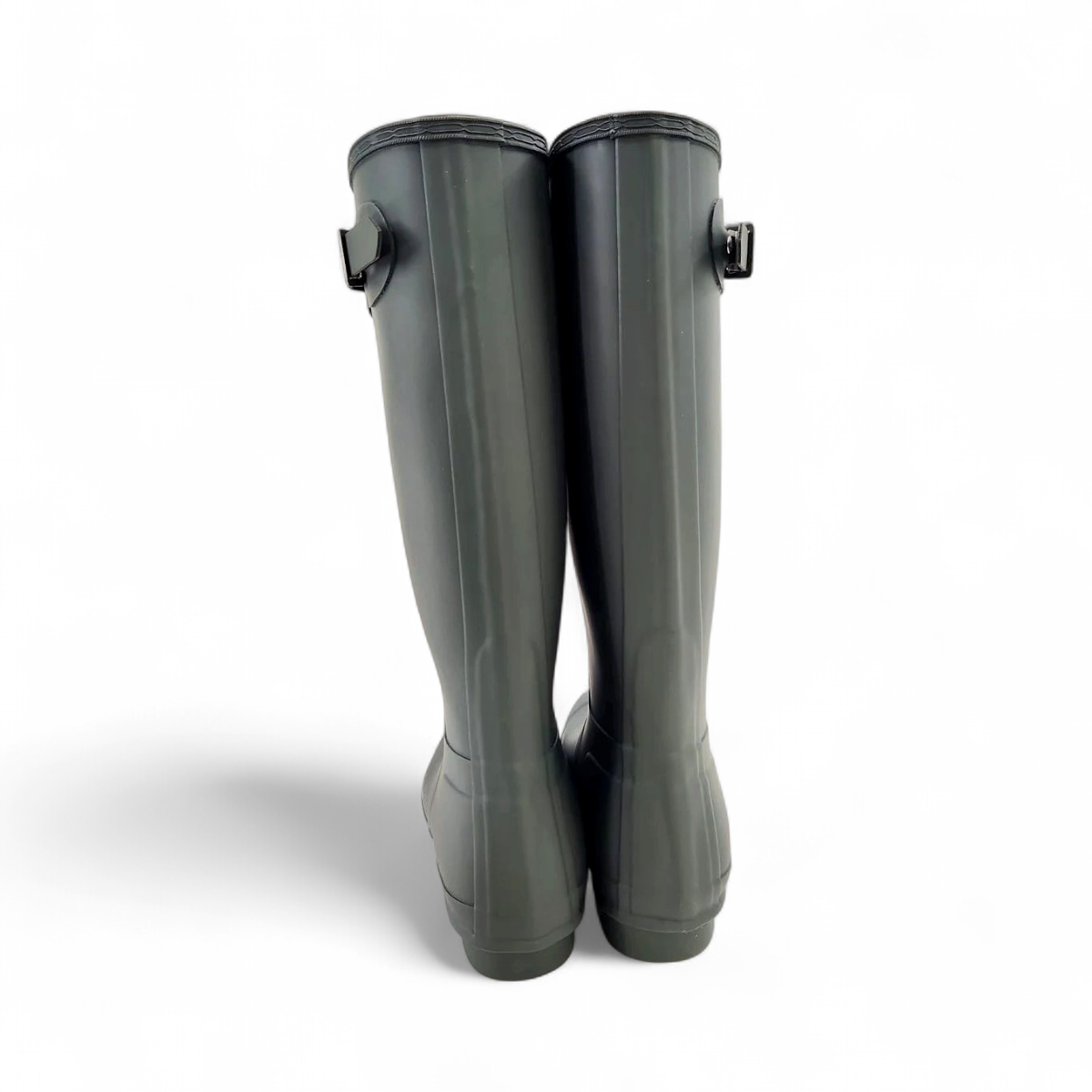 Hunter Women's Original Tall Rain Boots (Size 8) Dark Olive