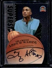 1997-98 Score Board Auto Autograph Shareef Abdur-Rahim Superstars Silver