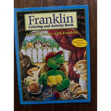 Franklin Coloring and Activity Book Fun and Games 2000 Modern Publishing