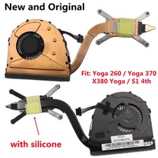 CPU Cooler Fan Heatsink for Lenovo ThinkPad 260 370 X380 Yoga S1 4th 00HN995