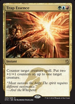 x1 Trap Essence - Foil R MTG Khans of Tarkir M/NM, English