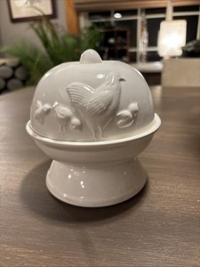 EGG-A-MATIC Vintage Electric Egg Cooker With Instructions Ceramic EUC WORKS