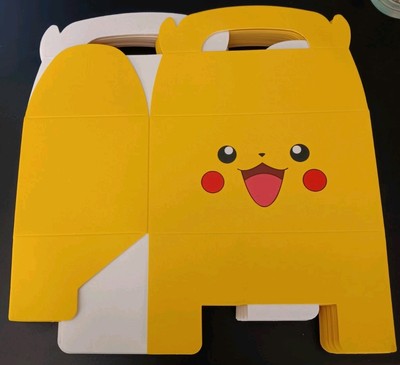 New Lot of 12 Pikachu Party Favor Treat Boxes Pokemon