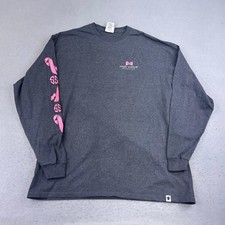 Simply Southern Sweatshirt Womens XL Gray Long Sleeves Lightweight Pullover