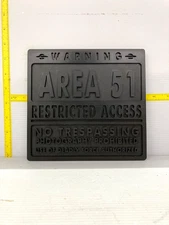 Funny Novelty Place Signs,  Area 51