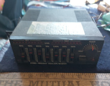 Realistic SMALL 7 BAND CAR EQUILIZER Model 12-1862B Untested