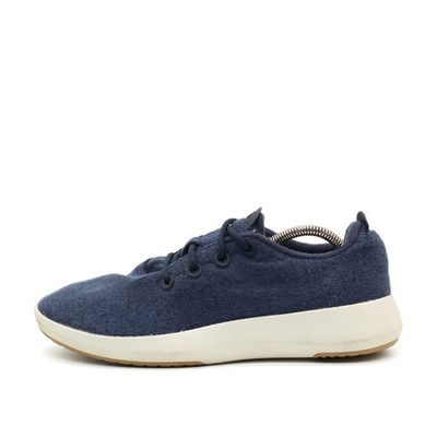 Allbirds Herren Wool Runner M Sneaker Navy Waschbar, Atmungsaktiv EU 42-43