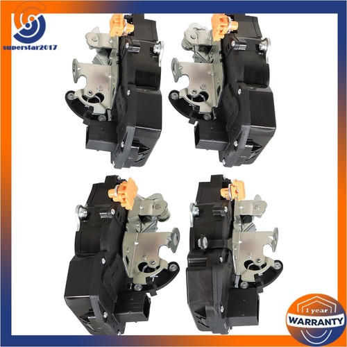 For GMC Chevrolet Cadillac 07-09 Left Right All Doors 4 Pcs Door Lock Actuators - Picture 4 of 13