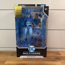 McFarlane Gold Label 7 Blue Beetle DC Classic Multiverse Exclusive Ships Fast