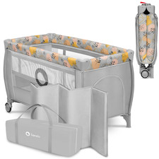 Lettino da viaggio e box fino a 15 kg culla lettino da viaggio per bambini LI...