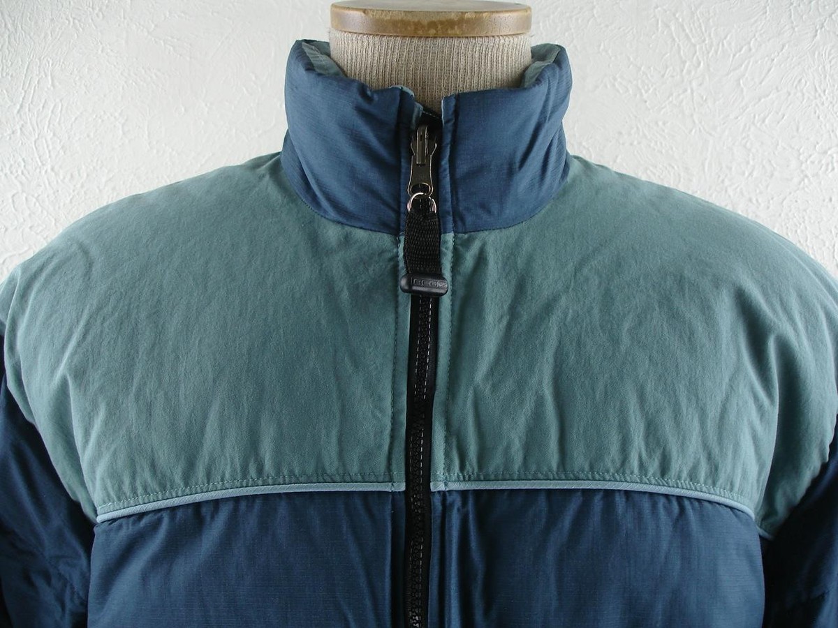 ジャケット・アウター 90s NIKE ACG PUFFER JACKET Down jacket Vintage 90s NIKE ACG Blue 2 Layer Color-block Embroidered