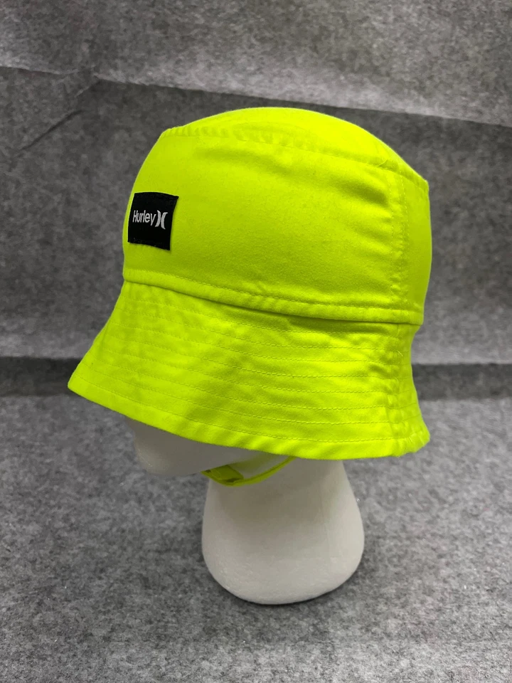 Sombrero Hurley Bucket Juvenil 4T Amarillo Neón 100% Poliéster Playa Exterior Foto 4 de 4