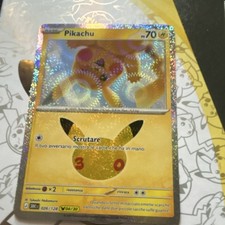 Pikachu 026/128 Holo Olografico 70 PV Italiano Spada e Scudo 2021