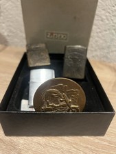 3 Originale Zippo Feuerzeuge Benzin Feuerzeug Set Harley Davidson OVP selten rar