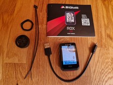 Sigma ROX 2.0 Black GPS Fahrradcomputer, Lenk...
