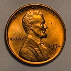 Nicer Low Mintage "business uncirculated++" 1954 D Lincoln Wheat Cent — photo 1