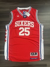 Adidas Philadelphia 76ers Ben Simmons 25 NBA Stitched Jersey Men s 2 Length XL