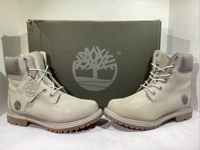 Timberland Women s Size 6 Gray Premium 6'' Inch Waterproof Boots AJ-350