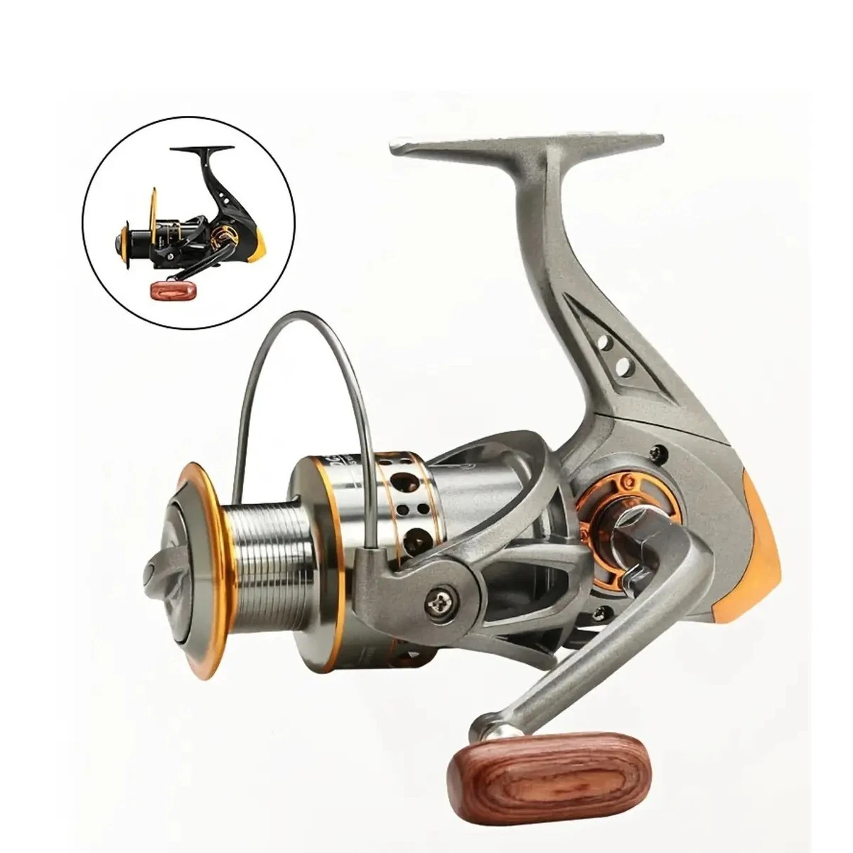 ebay fishing reel for sale Hunter's Tail Reel, Spinning Fishing Reels Handle Parts Saltwater Freshwater Double Bearing Light Smooth Casting 5.2:1Light Weight Ultra Smooth Powerful : Sports & Outdoors Penn 7500SS Fishing Reel. Made