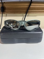 Vintage Bolle Sunglasses Mamba Blue Silver Made in France