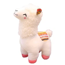 Plush Alpaca Stuffed Animal, Cute Alpaca Plush Doll Toys. Fluffy Alpaca Plush...
