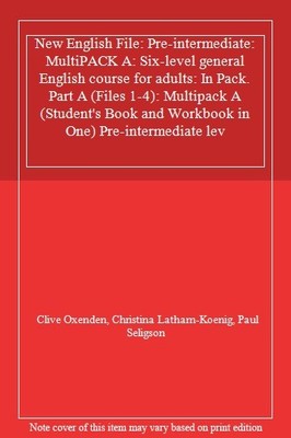 New English File: Pre-intermediate: MultiPACK A: Six-level gener