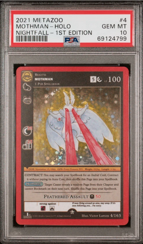 Mothman 4/163 Nightfall: First Edition for sale | eBay