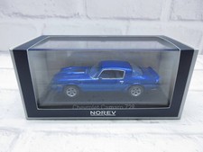 1/43 Norev Chevrolet Camaro Z28 Blue metallic blue Stripping model car Minicar