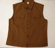 Iron Heart Vest Men's 46 XXXL IH-2526V 17oz Duck Modified Type III Utility Bike
