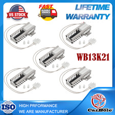 WB13K21 Oven Igniter Replacement For GE Hotpoint Kenmore Samsung Gas Range 5Set