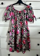 Women’s Asos Bardot Tiered Dress Size 8 BNWT
