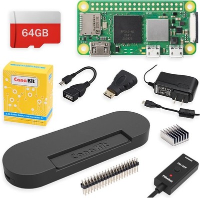 Raspberry Pi Zero 2 W Starter MAX Kit 64GB Edition