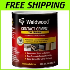 Weldwood  Contact Cement, Tan - 1 Gallon Size