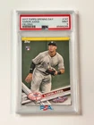 2017 Topps Opening Day Aaron Judge #147 Fielding (RC) PSA 9