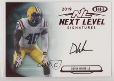 2019 Sage Hit Premier Draft Next Level Signatures Devin White #NL-DW Auto 1x9