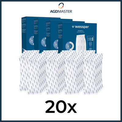 Luftentfeuchter Nachfüllpack 20x 500g Feuchtigkeitsabsorber Wessper Humifill