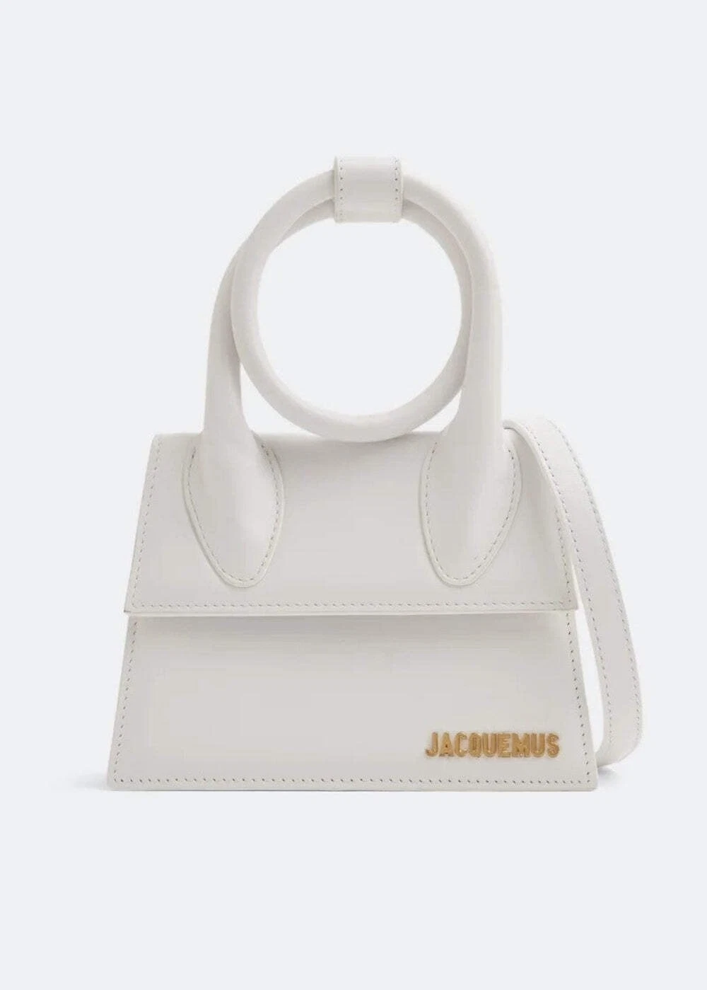 Jacquemus — Jacquemus Le Chiquito Noeud bag White