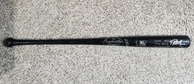 Phil Nevin Signed Autographed Game Issued Louisville Slugger Bat PADRES - Image 1 of 4