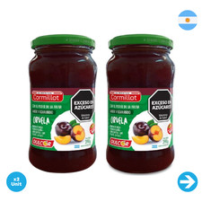 Cormillot - Mermelada Dietética Ciruela 330 Gr X 2 Unidades