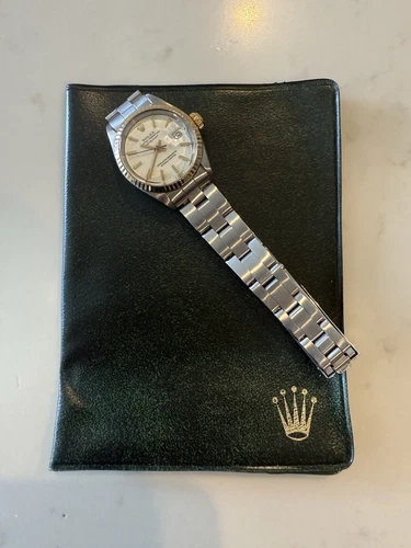 rolex 6917 with paper steel  looks new full links