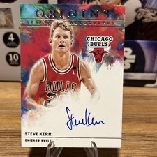2021-22 Panini Origins Steve Kerr Auto #LA-STK Chicago Bulls