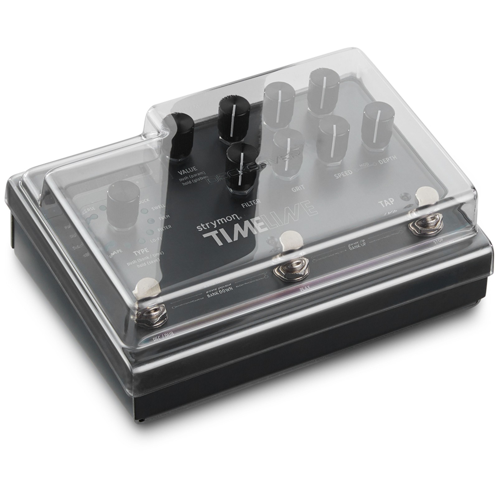 Decksaver Strymon 3 Switch Pedal Cover Abdeckung fr Keyboards Kompatibel mit 6490₽