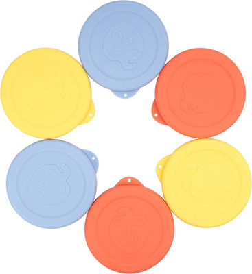 80Mm Silicone Lid for Weck 900|901|908|976|996 Glass Jars, 6 Pack  Keep-Fresh Si