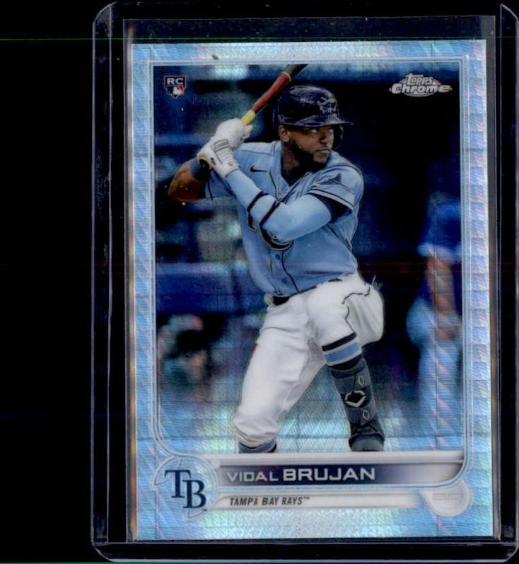 2022 Topps Chrome Logofractor Edition #48 Vidal Brujan