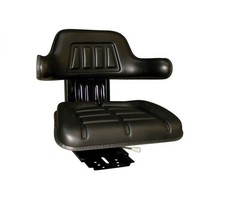 Schleppersitz mit Armlehne Traktorsitz Fahrersitz Bagger Traktor Stapler Sitz