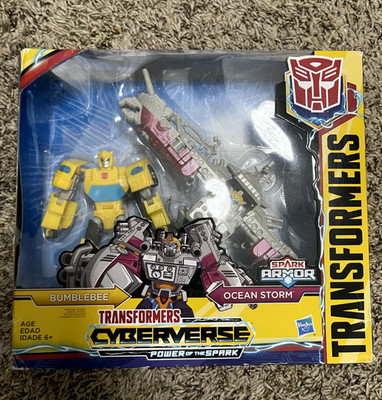 Hasbro Transformers Cyberverse Bumblebee Ocean Storm Power of the Spark New