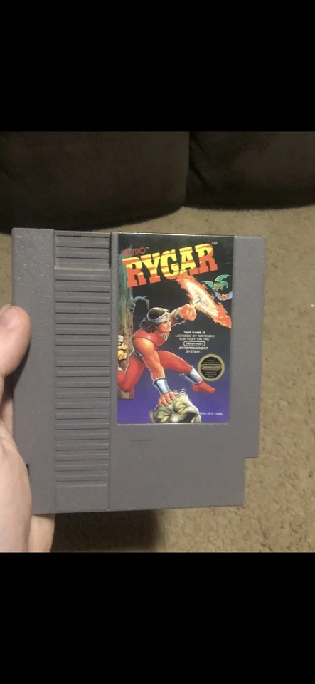 Rygar (Nintendo Entertainment System, 1987) Auténtico Juego NES Solo Cartucho Foto 2 de 3