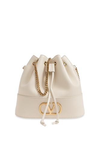 VALENTINO GARAVANI Ivory Bucket Bag New & Authentic
