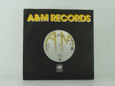 STYX BABE. (16) 2 Track 7'' Single including Company Sleeve A&M RECORDS