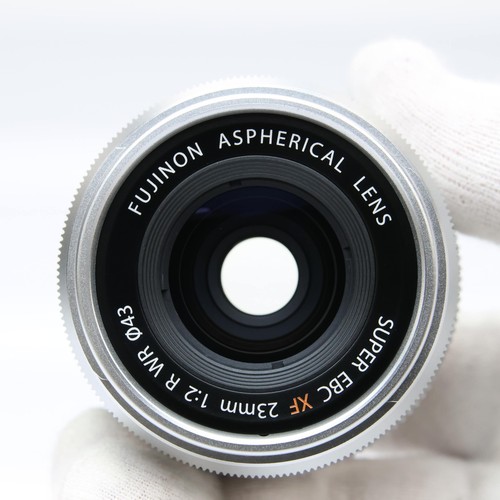 FUJIFILM Fuji Fujinon XF 23mm F/2 R WR Silver -MINT- #143 - Picture 5 of 12